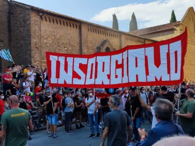 Sciopero, manifestazione e solidarietà per gli operai di Gkn Driveline