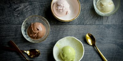 Voglia di gelato e sorbetto alla frutta fatto i...