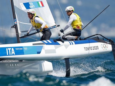 Tokyo 2020, oro per Caterina Banti e Ruggero Tita nella vela Nacra 17