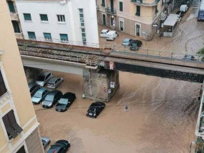 Maltempo, allerta meteo a Savona: torrenti Erro e Letimbro esondati