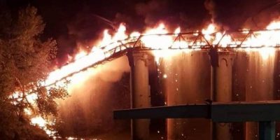 Incendio al Ponte di ferro: disagi per i reside...