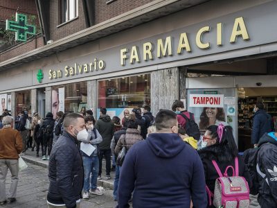 Fondazione Gimbe: oltre 2 milioni i tamponi effettuati nell’ultima settimana