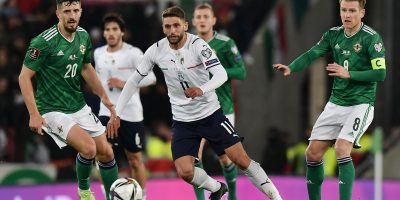 L’Italia non supera lo scoglio Irlanda del Nord...