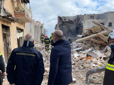 Esplosione a Ravanusa: sotto le macerie ritrovati altri 4 corpi