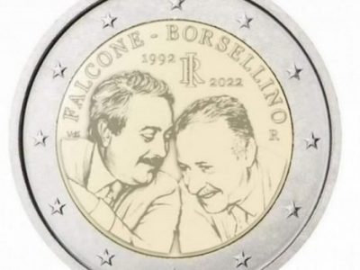 Falcone e Borsellino sulle monete da due euro