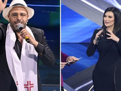 Sanremo seconda serata nel segno di Monica Vitti, Pausini e Zalone