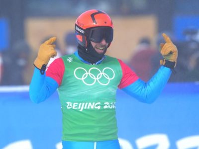 Pechino 2022, storico bronzo per Visintin nello snowboardcross