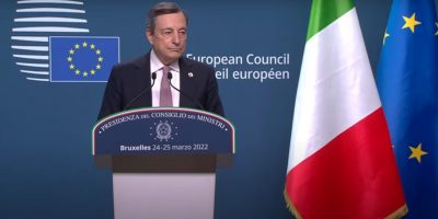 Draghi: “Cerchiamo la pace, sentirò Putin...