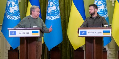 Attacco a Kiev durante visita Guterres, uccisa ...