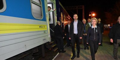 Von der Leyen e Borrel in viaggio a Kiev per in...