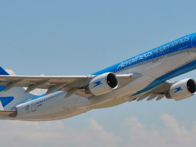 Da Roma si intensificano i voli per Buenos Aires con AR