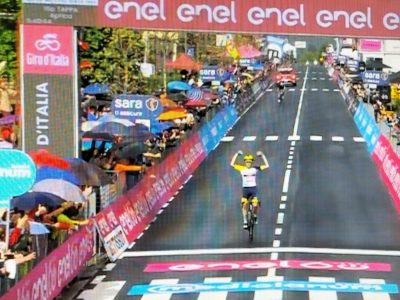 Giro d’Italia: vince Hirt e Carapaz resta in maglia rosa