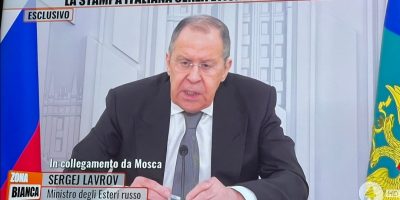 Lavrov a Rete4, Letta: “Onta per l’...