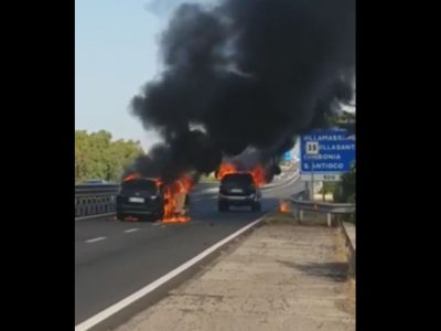 Sardegna, fallito l’assalto ad un portavalori sulla statale 130