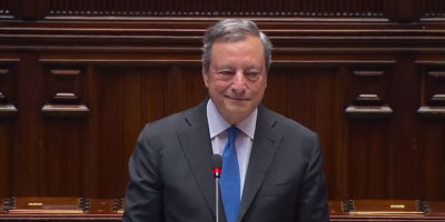 Draghi alla Camera: “Vado al Quirinale pe...