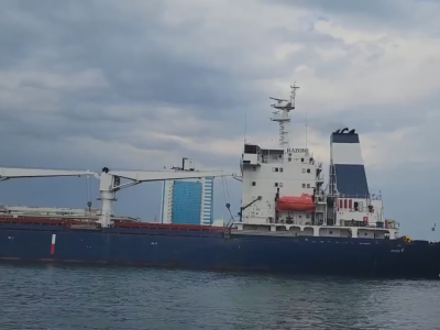 Ucraina, la prima nave carica di cereali è approdata al porto di Istanbul