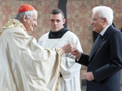 Il presidente Mattarella ad Assisi per le celebrazioni di San Francesco