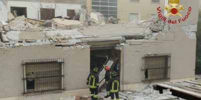 Crolla l’Aula Magna dell’università di Cagliari: nessuno studente ferito