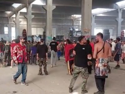 Rave party di Modena, avviate le operazioni di sgombero