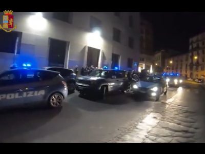 Napoli, blitz anticamorra contro il clan Mazzarella