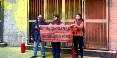 Ultima Generazione colpisce ancora: imbrattata ...