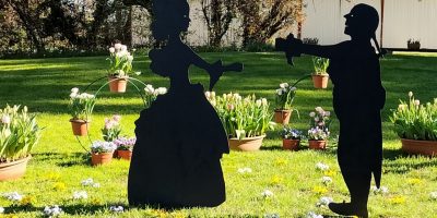 Tulipani danno spettacolo in Piemonte al castel...