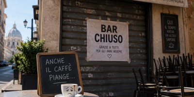 La grande crisi dei bar italiani: ne chiudono 11 ogni giorno