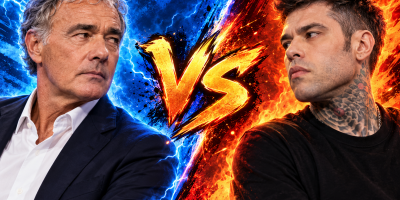 “Feccia”, la parola che infiamma lo scontro tra Fedez e Giletti