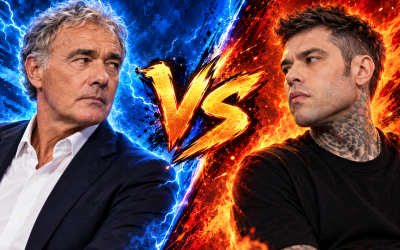 “Feccia”, la parola che infiamma lo scontro tra Fedez e Giletti