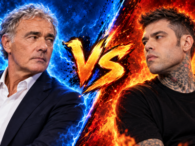 “Feccia”, la parola che infiamma lo scontro tra Fedez e Giletti