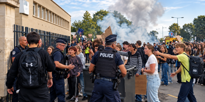 Francia, proteste nei licei: preside cosparso di benzina a Marsiglia